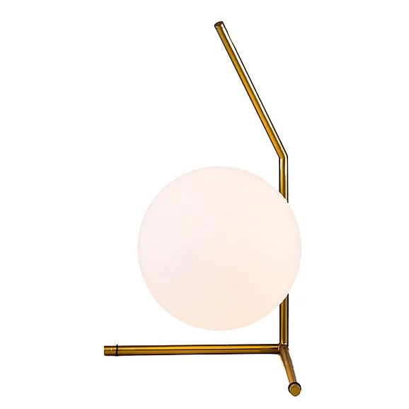 Bethel Brass Iron Frame Table Lamp DU74