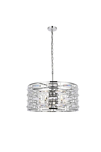 Elegant Kennedy 24 In. Pendant in Chrome 1108D24C