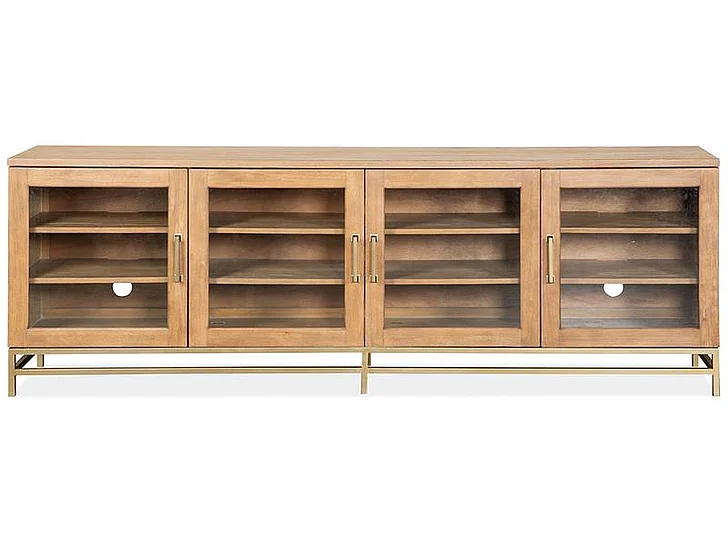 Magnussen Furniture Lindon Console in Belgian Wheat E5570-05