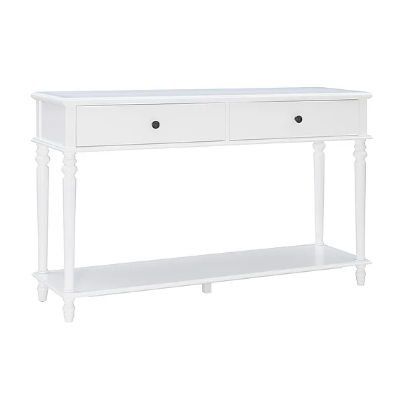 Powell Mcghie Console Table White D1417A21CW
