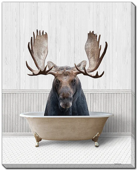 Streamline Art Bath Time Moose E757041