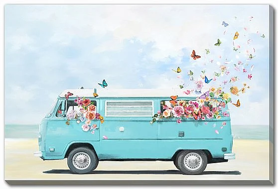 Streamline Art Fluttering Rainbow E758550