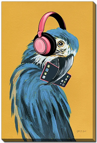 Streamline Art Parrot Groove E783774