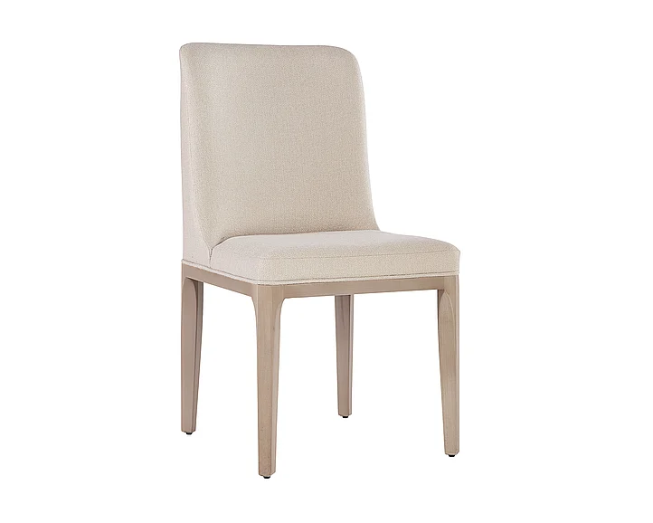 SUNPAN Elisa Dining Chair - Light Oak - Mainz Cream 108824