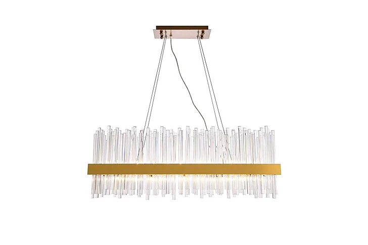 Elegant Dallas 20 Light Gold Chandelier Clear Royal Cut Crystal 3000G36G