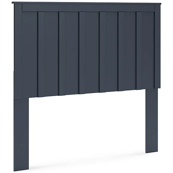 Simmenfort Full Panel Headboard in Navy Blue EB1528-156 FedEx/UPS