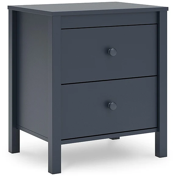 Simmenfort Nightstand in Navy Blue EB1528-292 FedEx/UPS