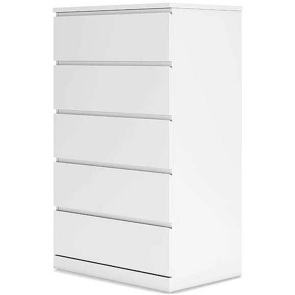 Onita Chest of Drawers in White EB9630-245 FedEx/UPS