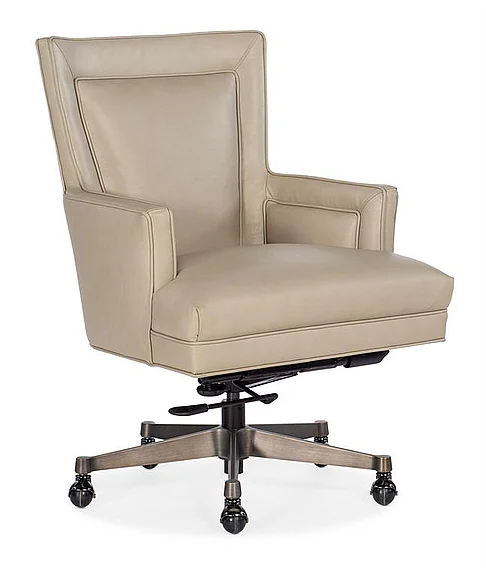 Hooker Furniture Rosa Executive Swivel Tilt Chair in Metal Base EC447-GM-083