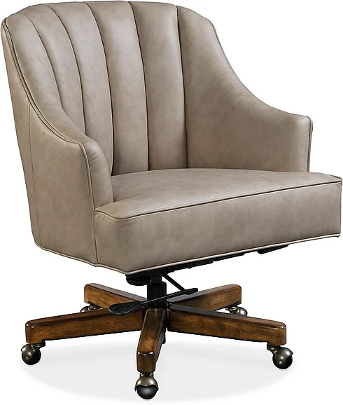 Hooker Furniture Haider Executive Chair in Dark Wood EC509-085