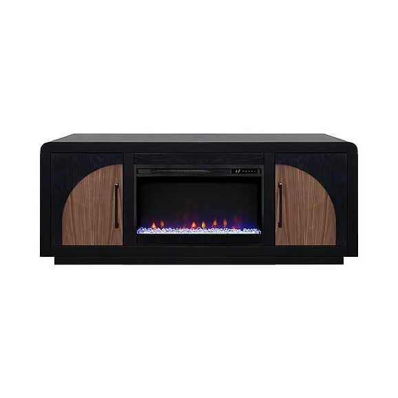 Legends Furniture Eclipse Fireplace Console in Clove/Walnut EC5210.CLV