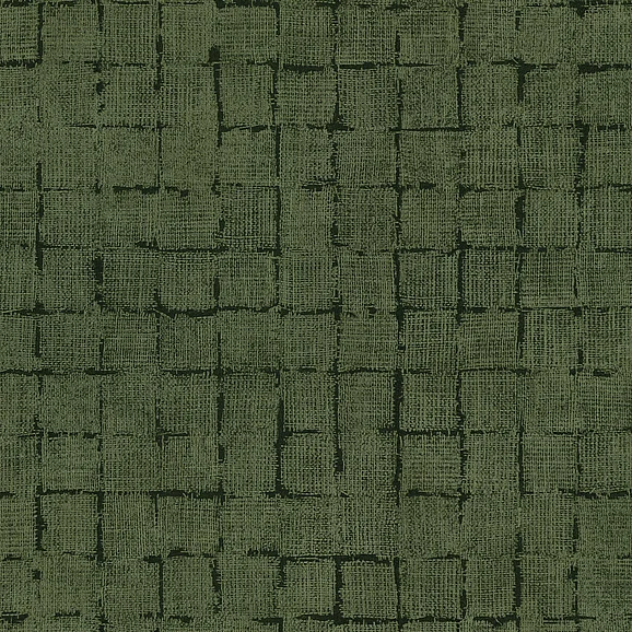York Advantage Blocks Olive Checkered Wallpaper (Double Roll) 4157-333455