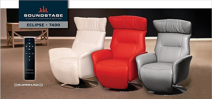Sound Stage Eclipse Swivel Dual Recline Large 7400-L-TGM
