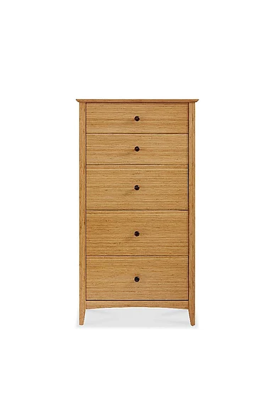 Greenington Willow 5 Drawer Chest, Caramelized ECO04CA