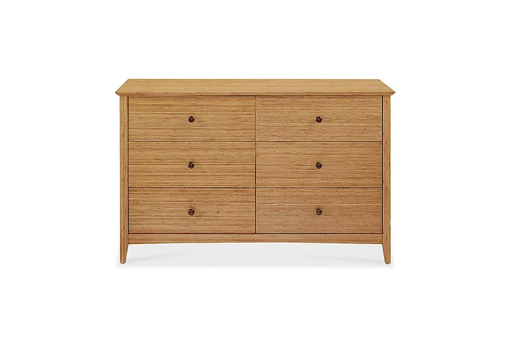 Greenington Willow 6 Drawer Dresser, Caramelized ECO05CA