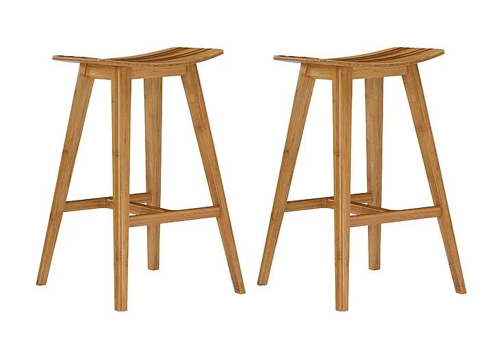 Greenington Tigris Counter Height Stool - Set of 2, Caramelized ECO09CA