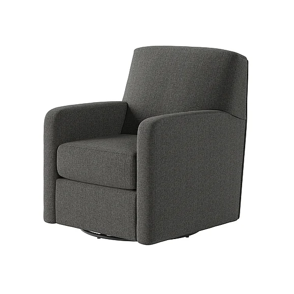 Southern Motion Flash Dance Swivel Glider in Granite 101 214-09