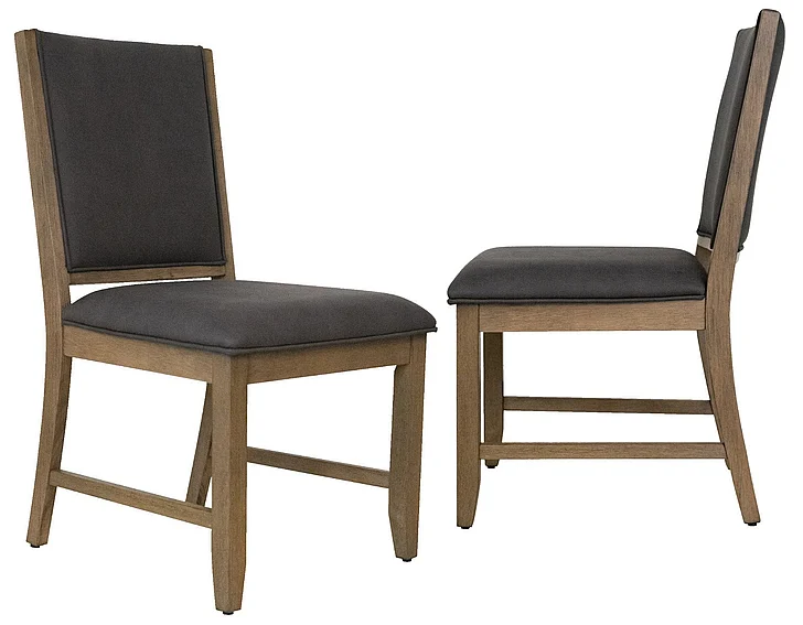 Sunset Trading Saunders Upholstered Dining Chairs in Desert Brown (Set of 2) ED-D18620FSC-2