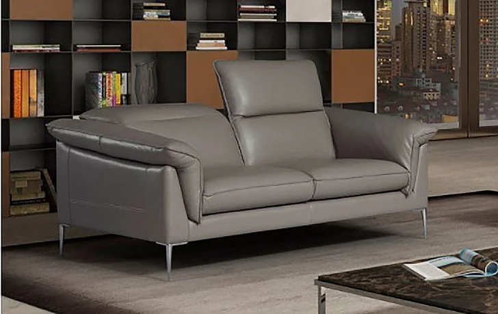 J&M Eden Loveseat in Grey 18326-L CLOSEOUT