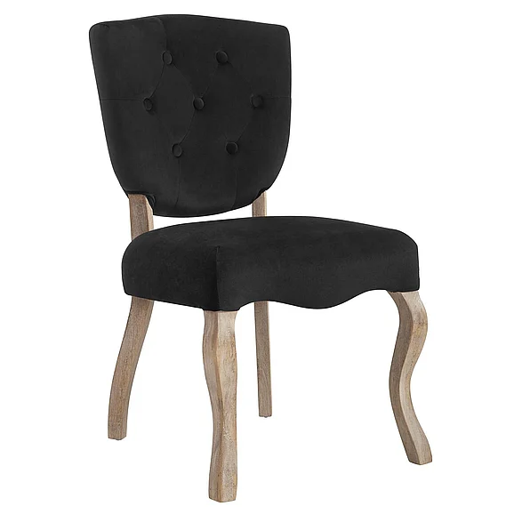 Modway Array Dining Side Chair in Black EEI-2880-BLK