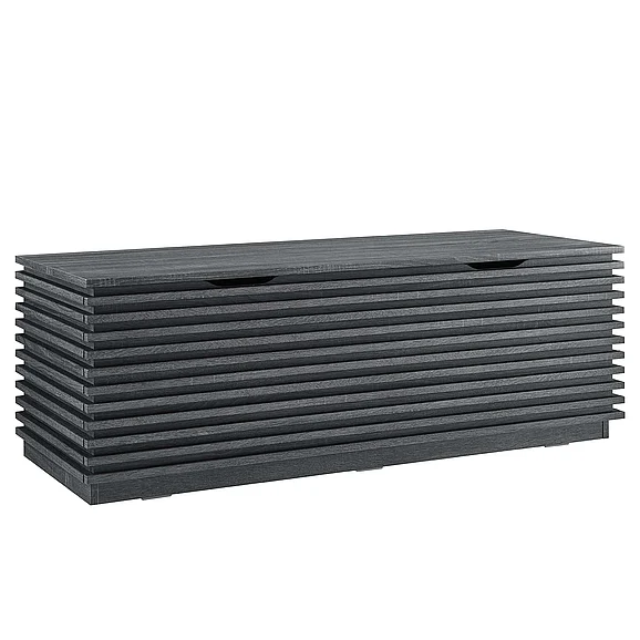 Modway Render Storage Bench in Charcoal EEI-6057-CHA