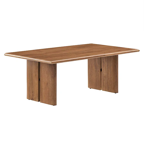 Modway Amistad Wood Coffee Table in Walnut EEI-6341-WAL