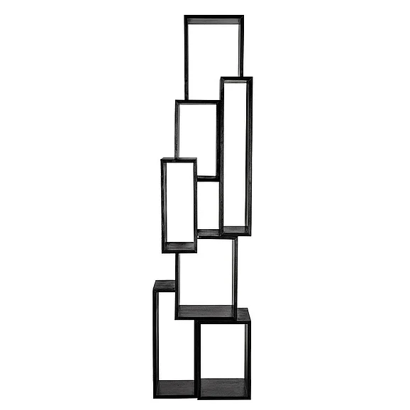 Noir Furniture Lincoln Tower, Charcoal Black EG-25CHB