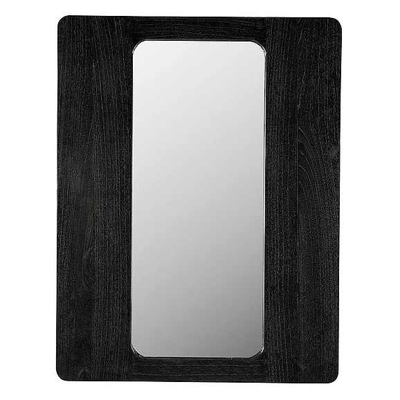 Noir Furniture Franklin Mirror, A - Charcoal Black EG-26CHB