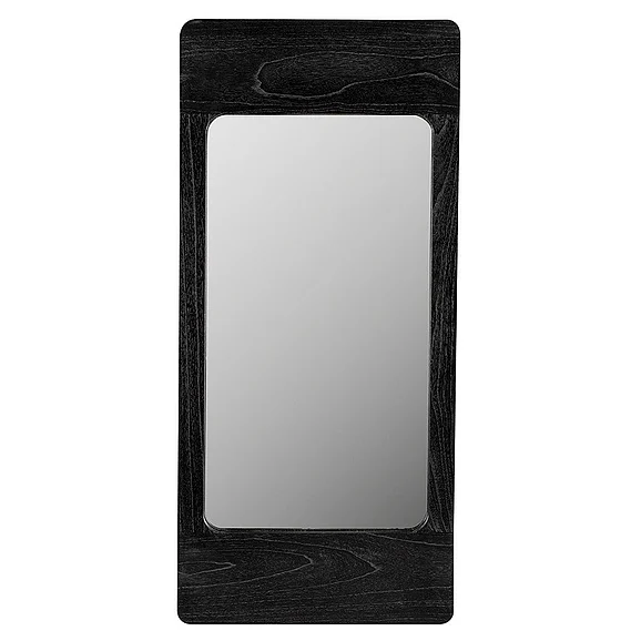 Noir Furniture Franklin Mirror, C - Charcoal Black EG-28CHB