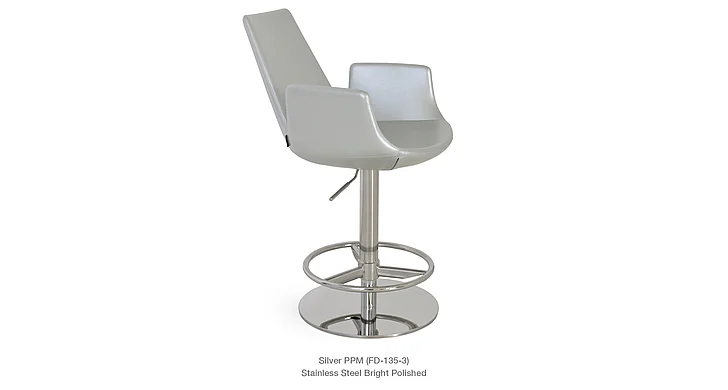 SohoConcept Eiffel Arm Piston Stool