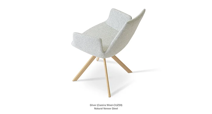 SohoConcept Eiffel Arm Sword Dining Armchair