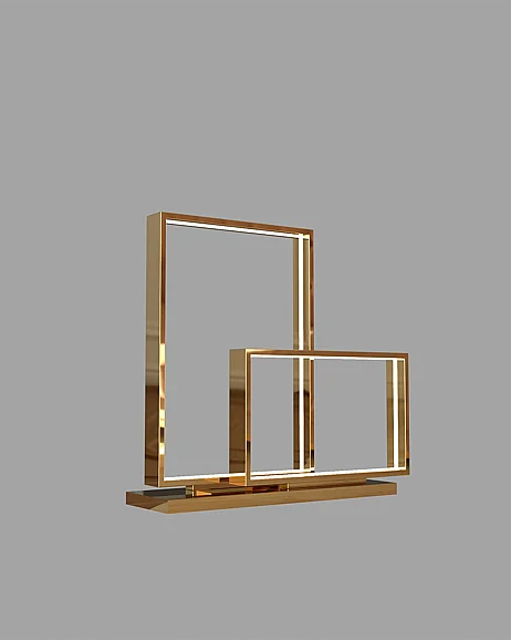 Birot Lighting Eire Table, Gold COL-303-D