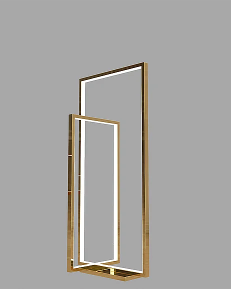 Birot Lighting Eire Floor, Gold COL-403-D