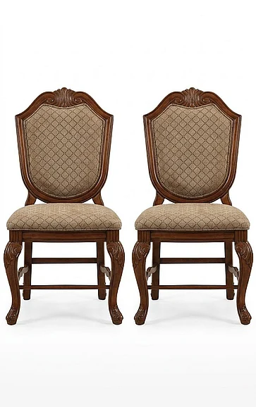 Acme Chateau De Ville Counter Height Chairs in Cherry 04084 (Set of 2)