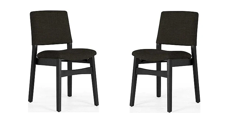 Transformer Table Dining Chair (Set of 2) in Smoked Hickory & Onyx 10322 PROMO