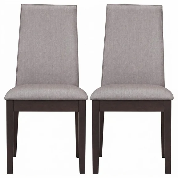 Coaster Furniture Spring Creek Upholstered Side Chairs in Grey 106583 (Set of 2)
