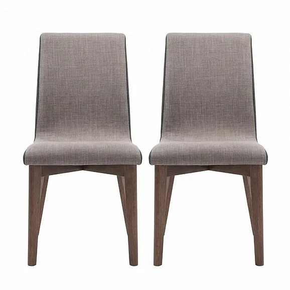 Coaster Furniture Redbridge Upholstered Side Chairs in Grey 106592 (Set of 2)