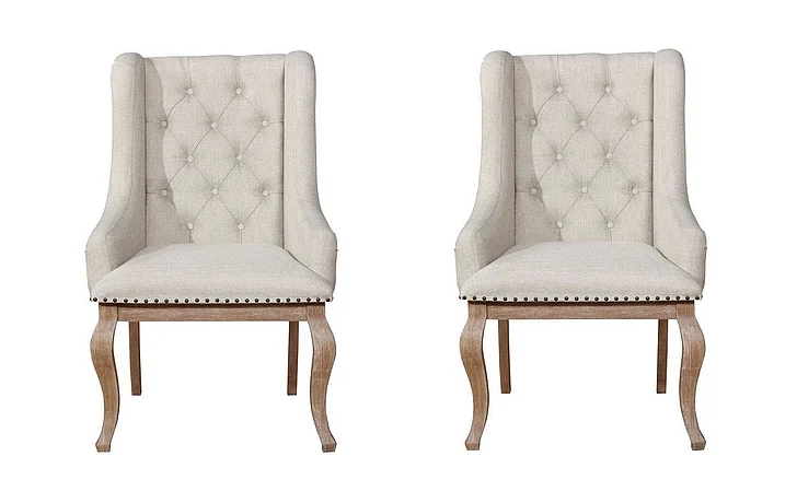 Coaster Brockway Arm Chair (Set of 2 ) in Barley Brown 110293