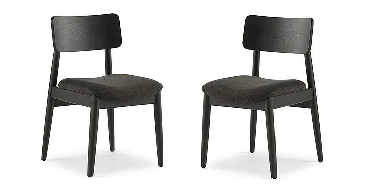 Transformer Table Round Chair (Set of 2) in Smoked Hickory 13322