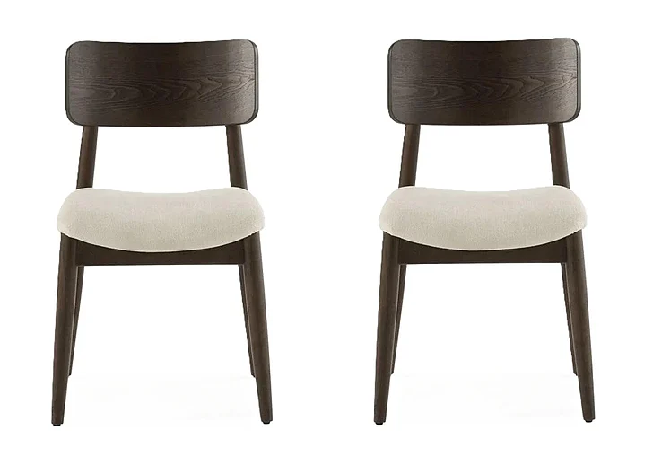 Transformer Table Round Chair (Set of 2) in Royal Walnut 13335
