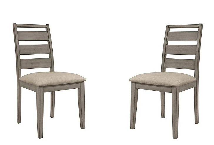 Homelegance Bainbridge Side Chair (Set of 2) in Weathered Gray 1526S