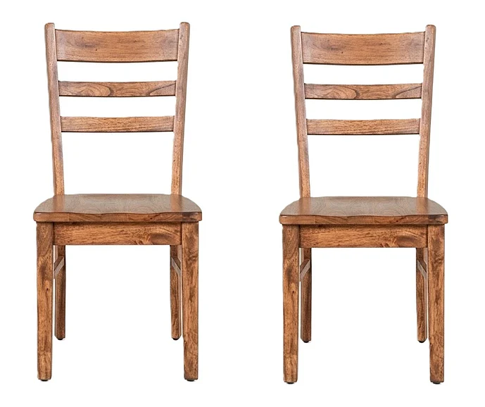 Sunny Designs Sedona Ladderback Chair (Set of 2) in Rustic Oak 1616RO2