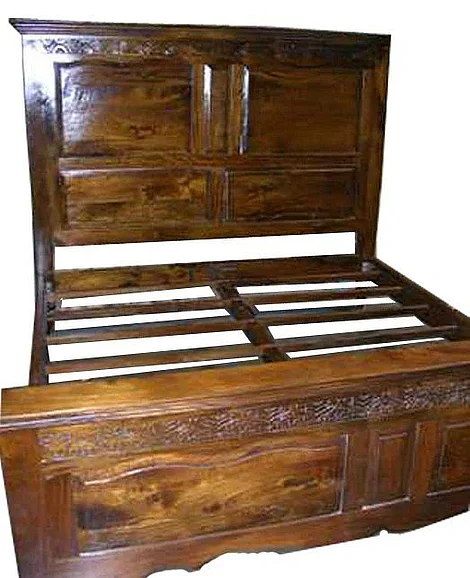 Moti Furniture Daisey King Bed in Brown 18013006