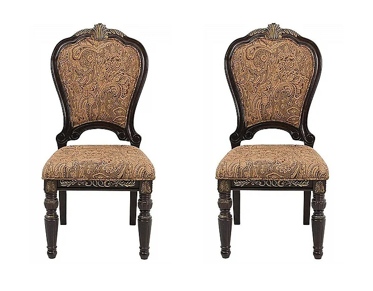 Homelegance Russian Hill Side Chair in Cherry (Set of 2)