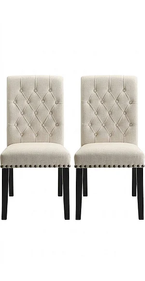 Coaster Parkins Upholstered Side Chair in Rustic Espresso (Set of 2) 190162