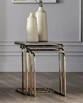 Bellona Furniture Veronica Nesting Table 22VER33040DMZ