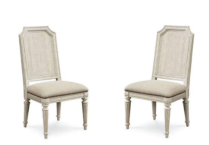 A.R.T. Furniture Arch Salvage Mills Side Chair in Cirrus (Set of 2) 233202-2817K2 CLOSEOUT