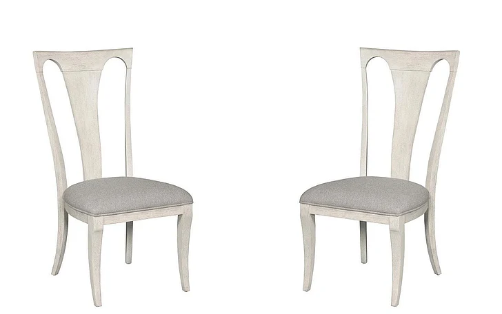 American Drew Harmony Nevin Side Chair in Eggshell (Set of 2) 266-636