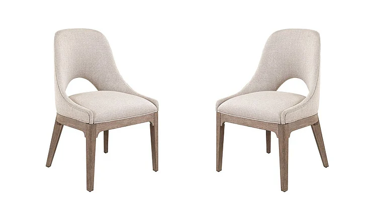 Liberty Furniture South Bend Upholstered Side Chair (Set of 2) in Burnished Clay 306-C6501S