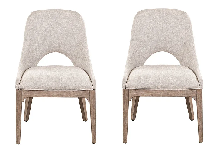 Liberty Furniture South Bend Upholstered Side Chair (Set of 2) in Burnished Clay 306-C6501S
